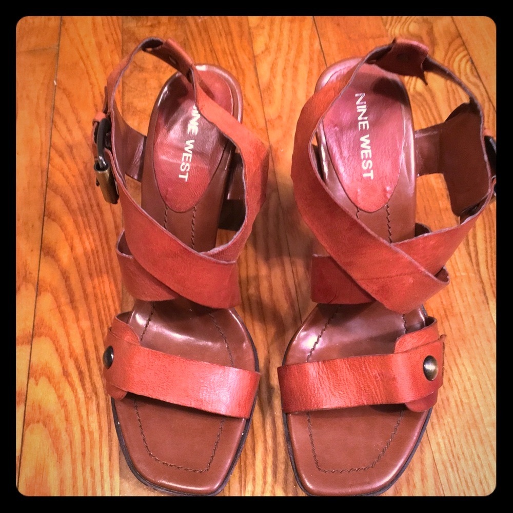 Nine West Elirissa Platform Sandals - Picture 1 of 8